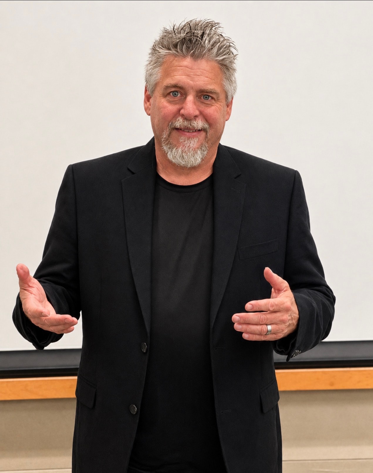 Black Chips Partners presenter speaking at a financial education event